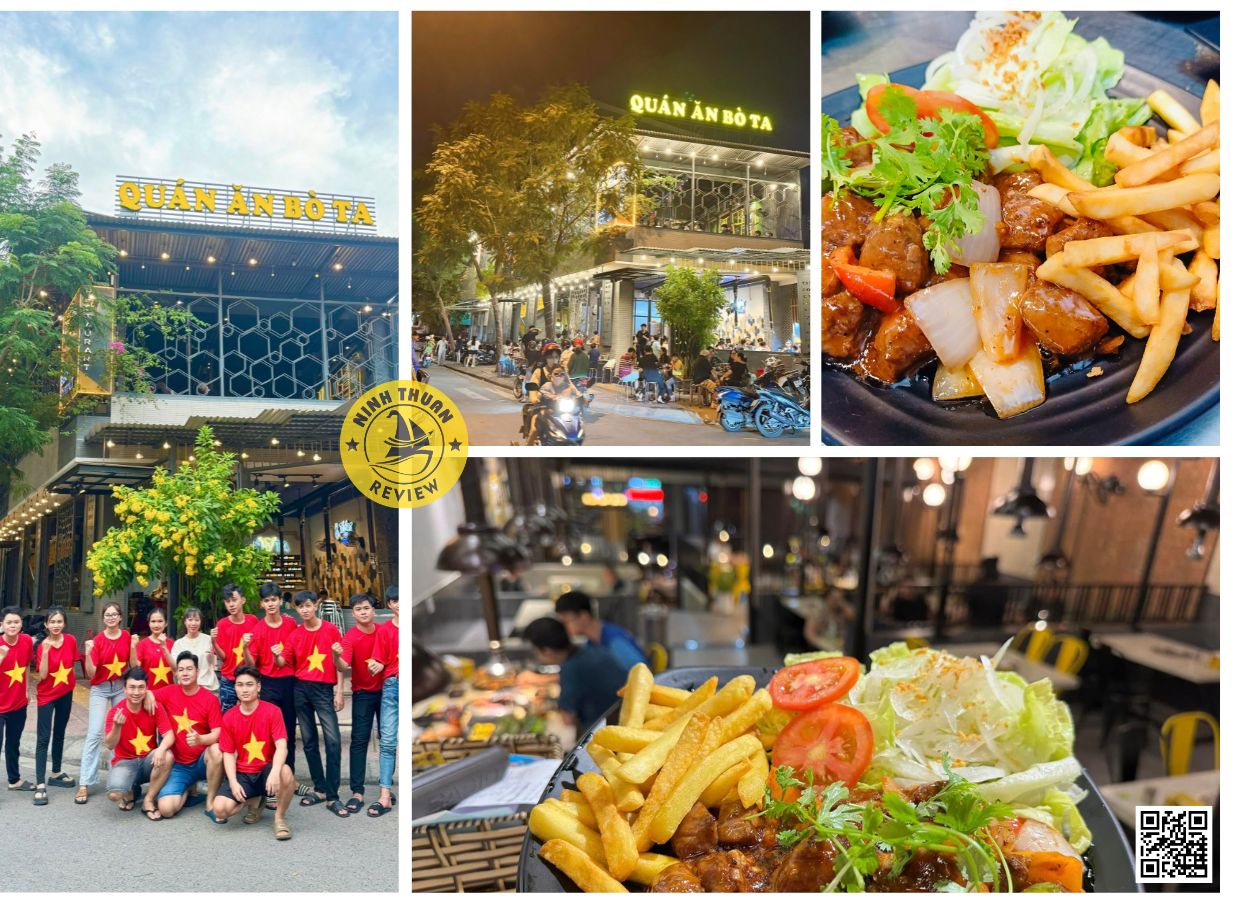 Bò Ta Quán nướng Phan Rang ngon chuyên phục vụ ẩm thực chuyên đề Bò