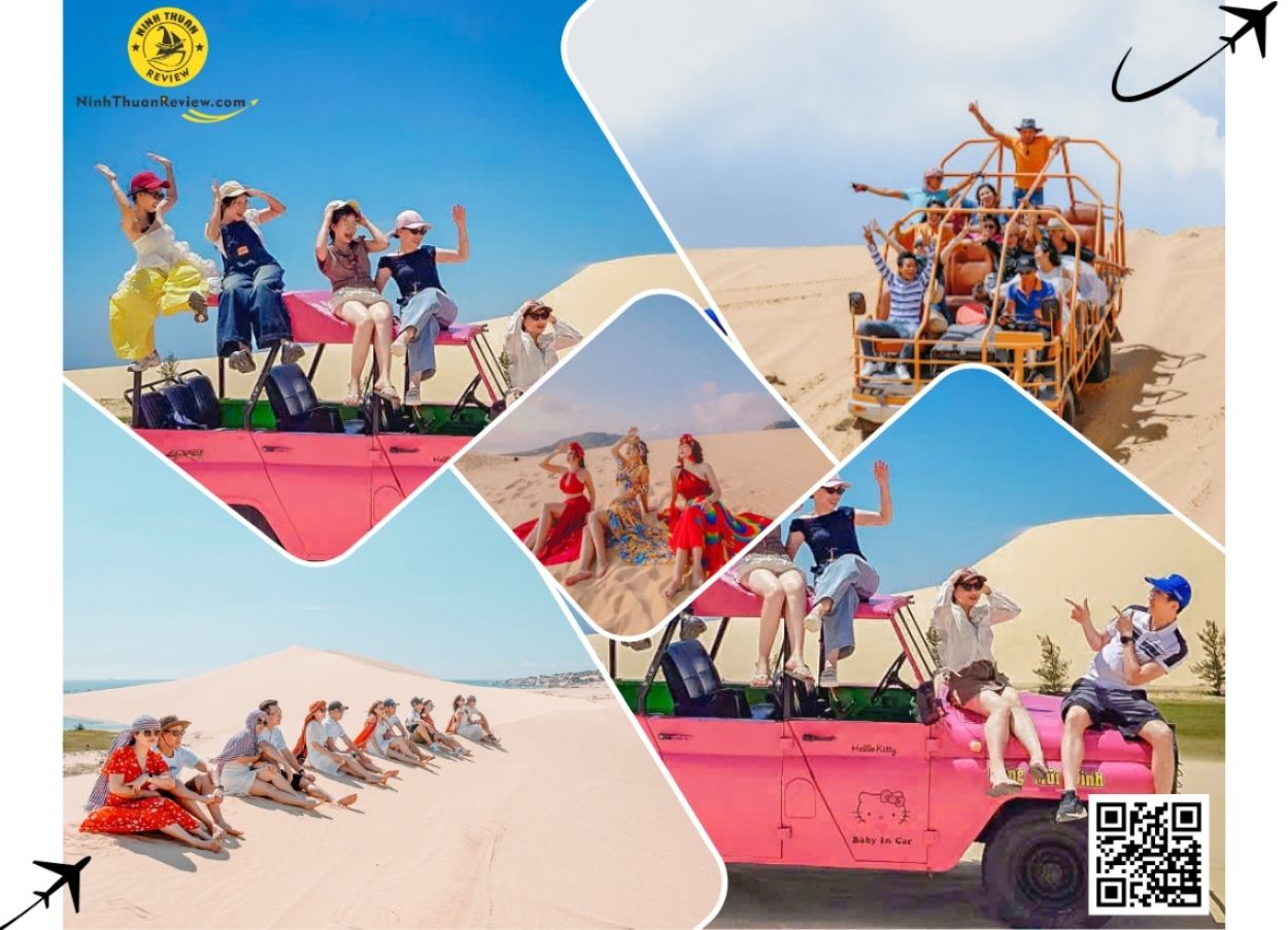 Đồi Cát Mũi Dinh là địa điểm du lịch Phan Rang - Ninh Chữ nổi tiếng