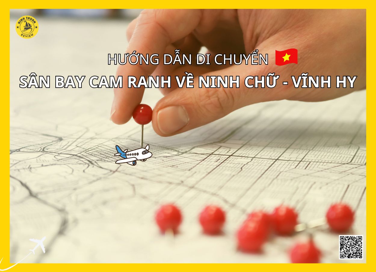 Khoảng cách Sân bay Cam Ranh về Ninh Chữ