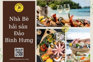 Nhà bè hải sản Đảo Bình Hưng