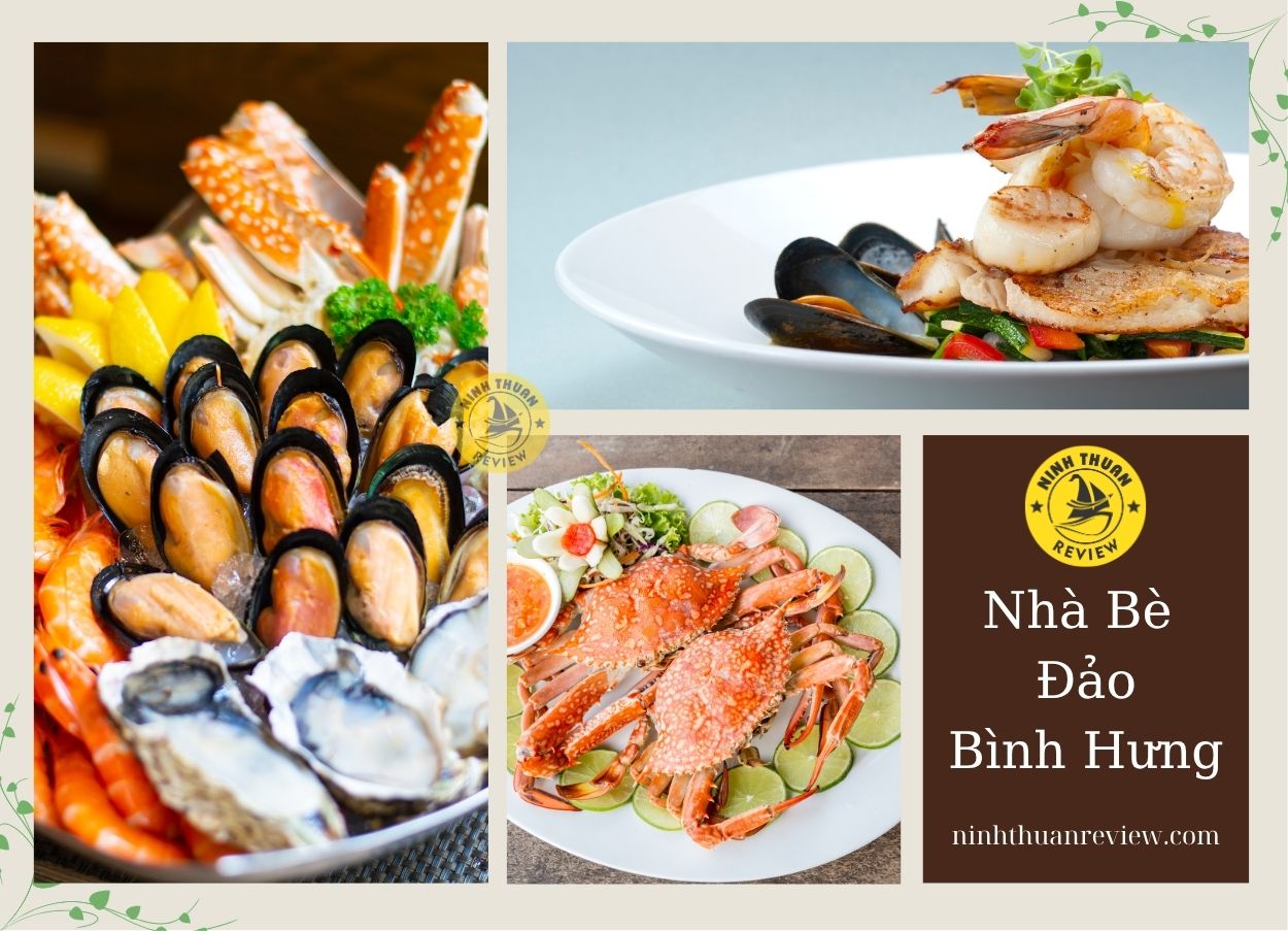 Nhà bè hải sản Bình Hưng ngon
