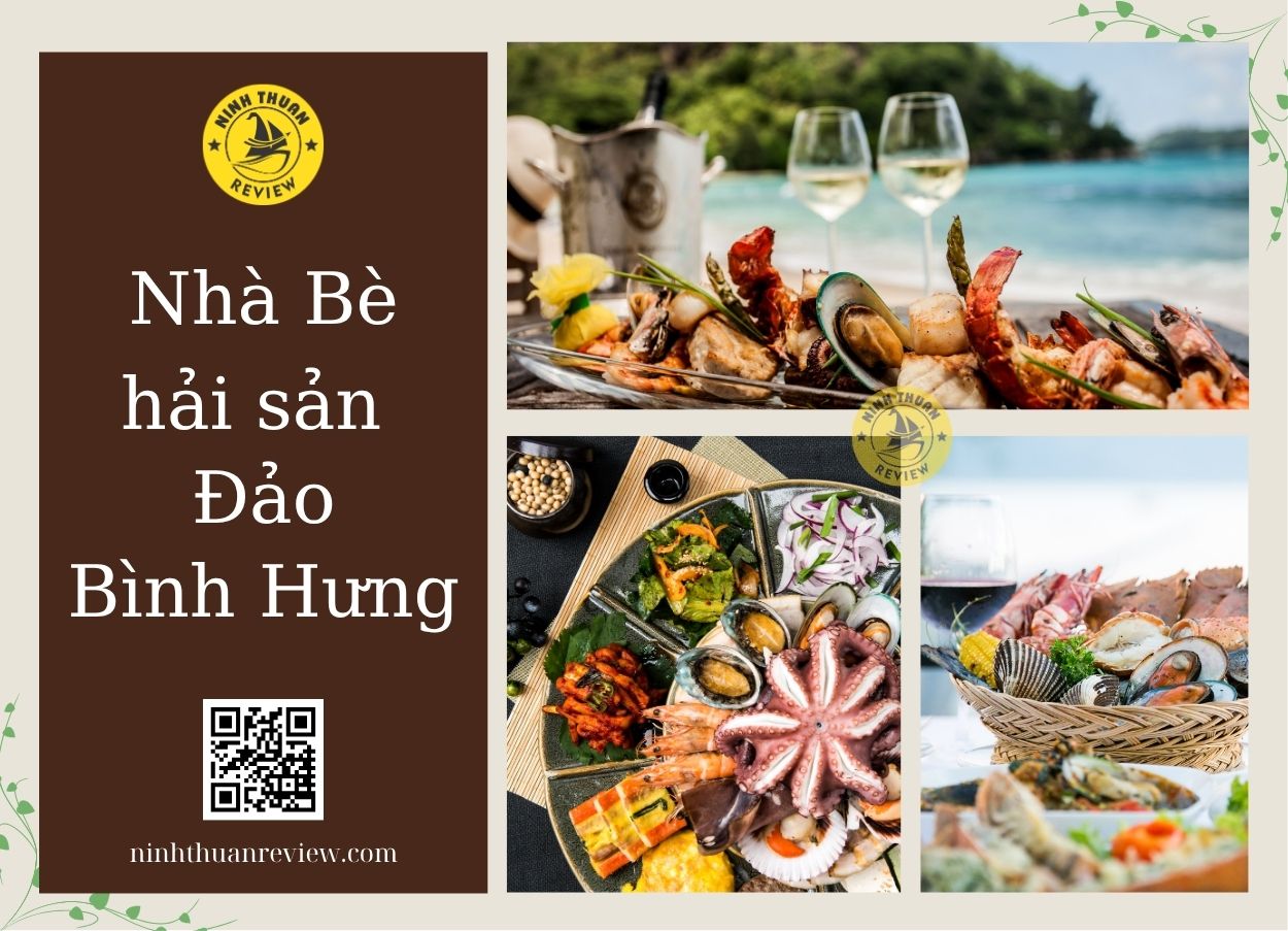 Nhà bè hải sản Đảo Bình Hưng